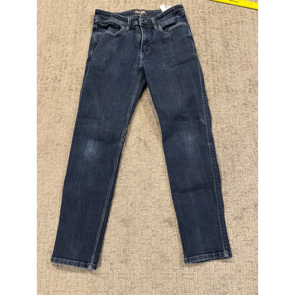 Duer Du/er Blue Performance Stretch Jeans Tapered 30x30 (J1)